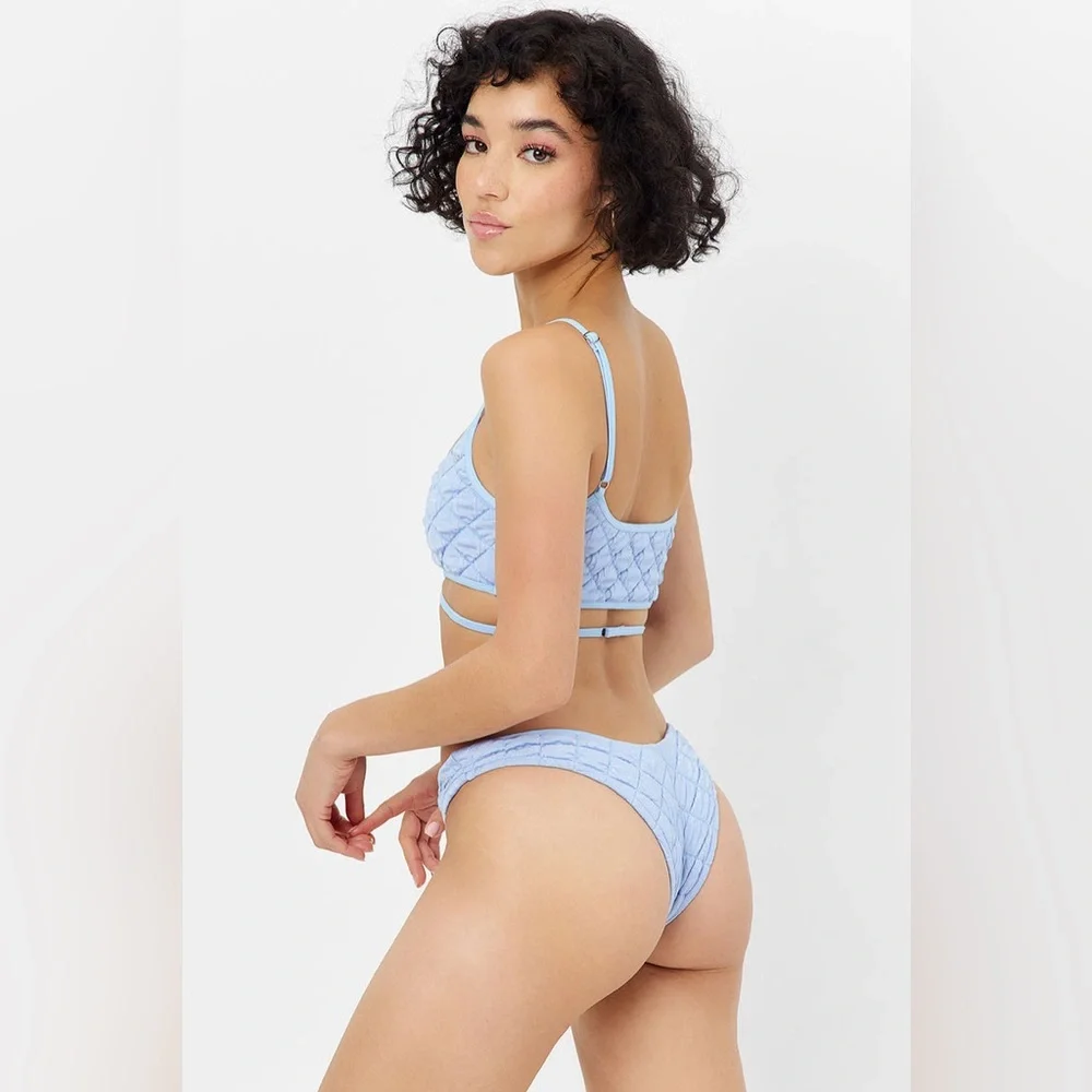 Frankies Bikinis SET Katarina Cheeky Bikini Bottom & Waco Bralette Bikini Top
